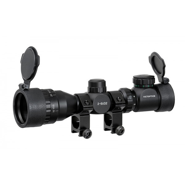 Оптичний приціл Victoptics 2-6x32AOE - Black [Vector Optics]